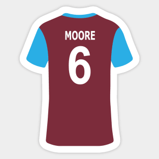 Bobby Moore Jersey Sticker